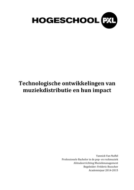 Technologische Ontwikkelingen Van Muziekdistributie En Hun Impact