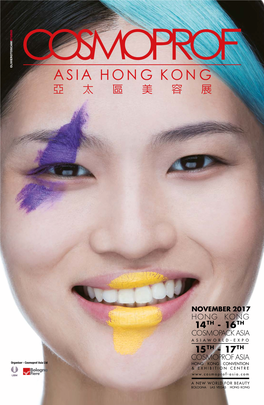 Organiser - Cosmoprof Asia Ltd FACTS & FIGURES 2016