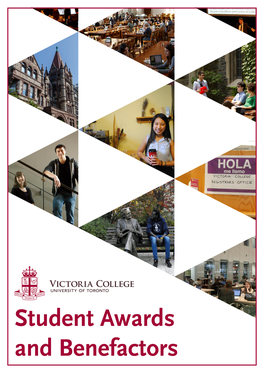 Student Awards and Benefactors Booklet