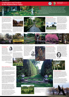 Landscapes and Gardens in the Hudson River Valley