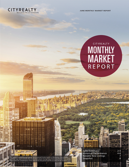 Cityrealty Monthly Market Report