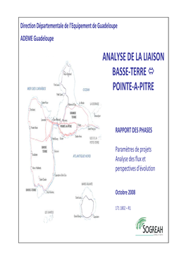 Basse-Terre Cabotage Rapport Phase 1 Corrige 18Nov2008