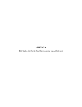 Alaska LNG Environmental Impact Statement