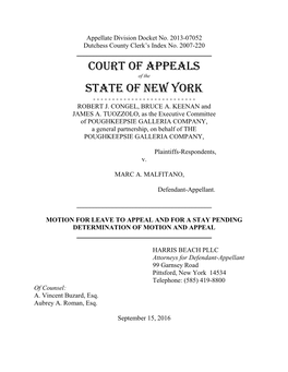 Here Is a Scarcity of Case Law Regarding This Statute That Addresses Partnership Dissolution