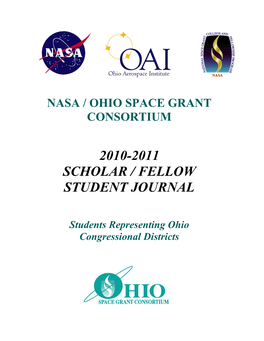 2010-2011 Scholar / Fellow Student Journal