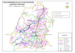 Jurisdiction Map Tiruvannamalai (H) (C & M