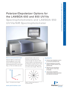 Polarizer Depolarizer Options