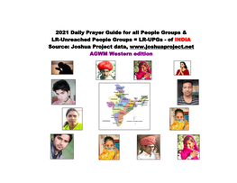 2021 Daily Prayer Guide for All People Groups & LR