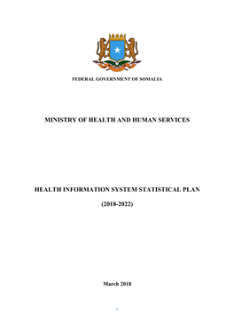 Health Information System Strategic Plan (HISSP)