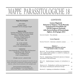 Mappe Parassitologiche 18