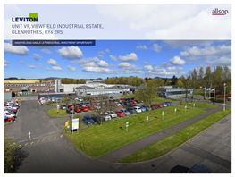 Unit V9, Viewfield Industrial Estate, Glenrothes, Ky6 2Rs