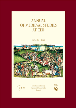 CEU Department of Medieval Studies