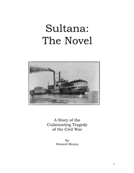 Sultana: the Novel