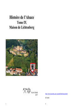 Histoire De L'alsace