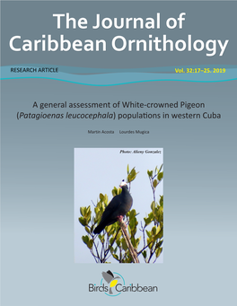 Populations in Western Cuba