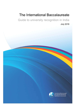 Guide to University Recognition in India July 2018