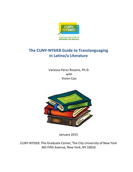 Guide to Translanguaging in Latino/A Literature