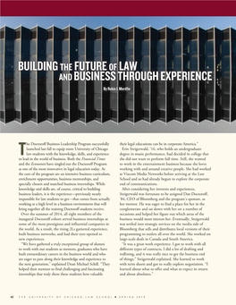 Building the Future of Law Andbusiness Through