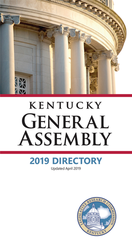 2019 Kentucky General Assembly Directory