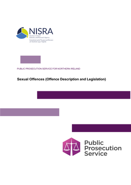 Sexual Offences (Offence Description and Legislation)