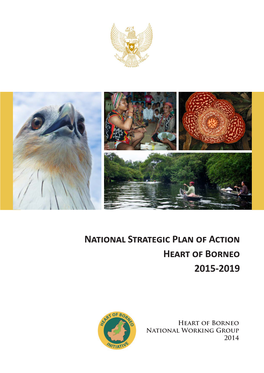 National Strategic Plan O Action Heart O Borneo 2015-2019