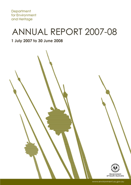 DEH Annual Report 2007-08