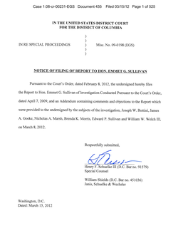 Case 1:08-Cr-00231-EGS Document 435 Filed 03/15/12 Page 1 of 525 Case 1:08-Cr-00231-EGS Document 435 Filed 03/15/12 Page 2 of 525