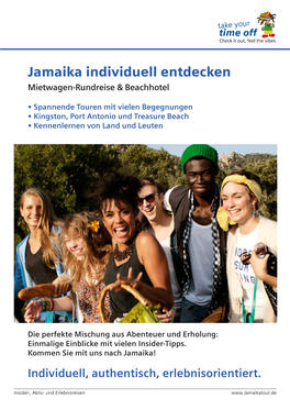 Jamaika Individuell Entdecken Mietwagen-Rundreise & Beachhotel