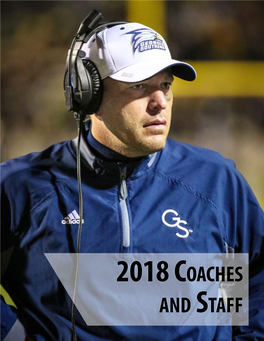 And Staff HEAD COACH CHAD LUNSFORD