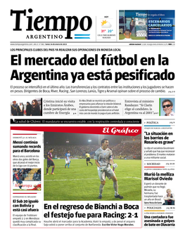 El Mercado Del Fútbol En La Argentina Ya Está Pesificado El Proceso Se Intensificó En El Último Año