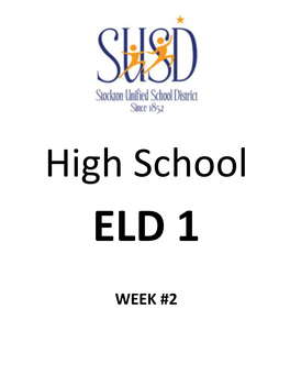 High School ELD 1