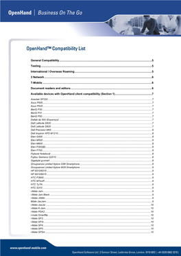 Openhand Availability UK Version 2-17C