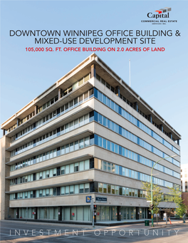 Downtown Winnipeg Office Building & Mixed-Use