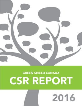 Csr Report 2016 We Make Giving Back a Top Priority