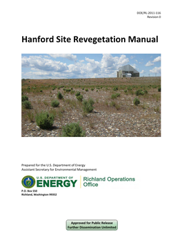 Hanford Site Revegetation Manual