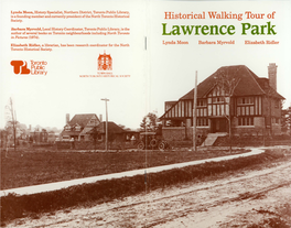 Lawrence Park in Pictures (1974)