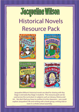 Historical Novels Resource Pack