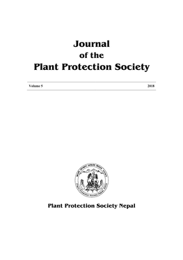 Monitoring South American Tomato Leaf Miner, Tuta Absoluta (Meyrick) and Assessment of Management Practices Adopted in Kavre, Nepal