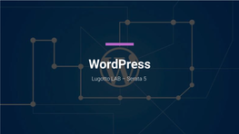 Lugotto LAB – Wordpress