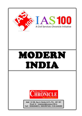 Modern Indiaindia