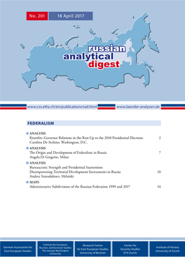 Analytical Digest Russian