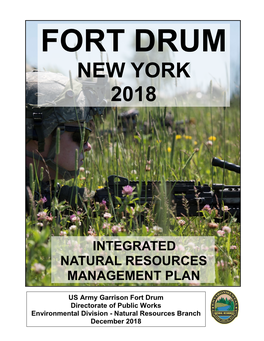 Integrated Natural Resources Management Plan