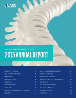 2015 Annual Report View Report