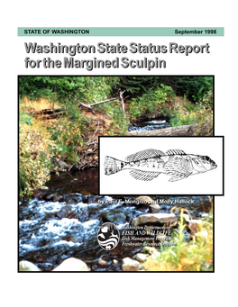 Washington State Status Report for the Margined Sculpin