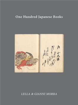 One Hundred Japanese Books