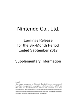 Nintendo Co., Ltd