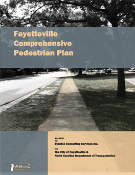 Fayetteville Comprehensive Pedestrian Plan