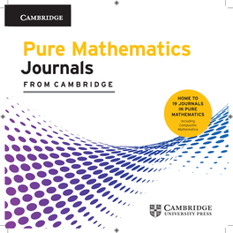 Pure Maths Cluster 12Pp 210Sq