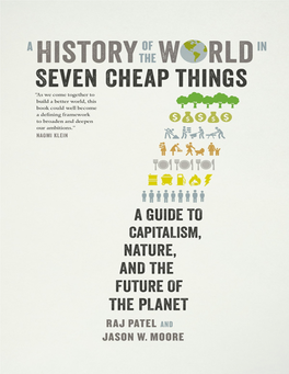 A History of the World in Seven Cheap Things