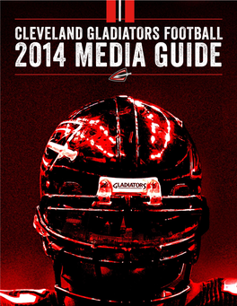 2014 Cleveland Gladiators Media Guide